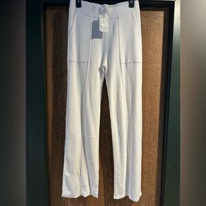 Barefoot Dream Cozychic Ultra Lite Ribbed Pintuck Pant Size Small Tall